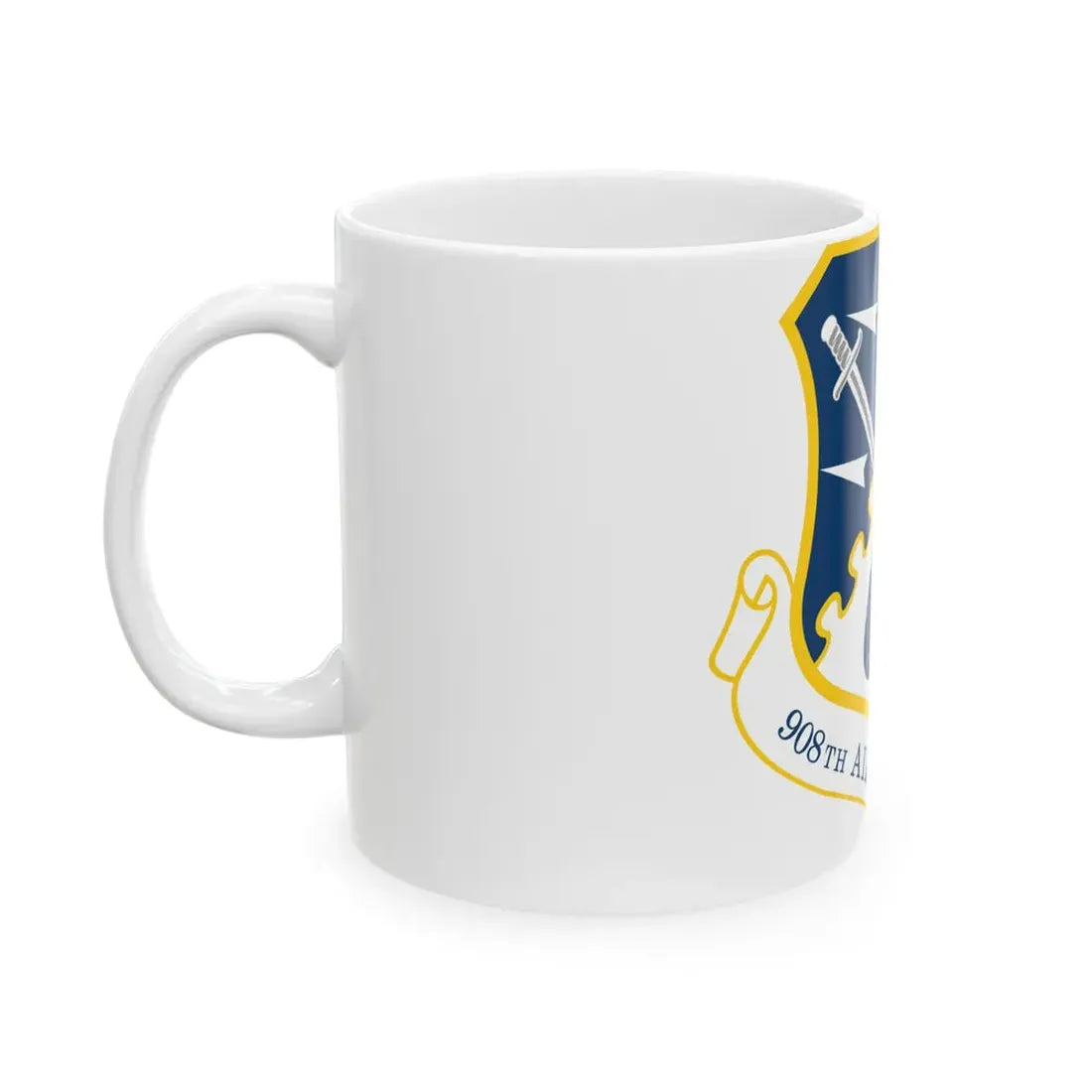 USAF 908th Airlift Wing (U.S. Air Force) White Coffee Mug - Go Mug Yourself