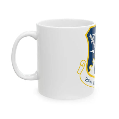 USAF 908th Airlift Wing (U.S. Air Force) White Coffee Mug - Go Mug Yourself