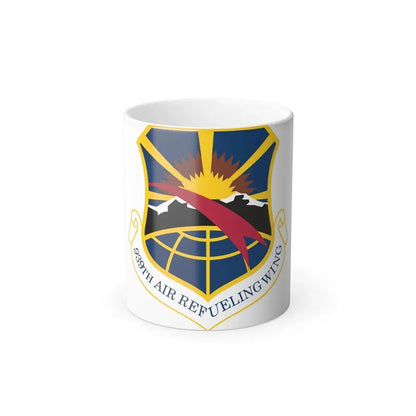 USAF 939th Air Refueling Wing (U.S. Air Force) Color Changing Coffee Mug 11oz - Go Mug Yourself