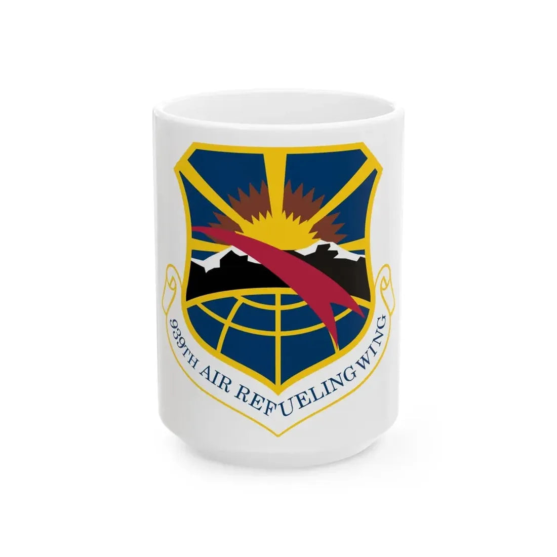 USAF 939th Air Refueling Wing (U.S. Air Force) White Coffee Mug - Go Mug Yourself