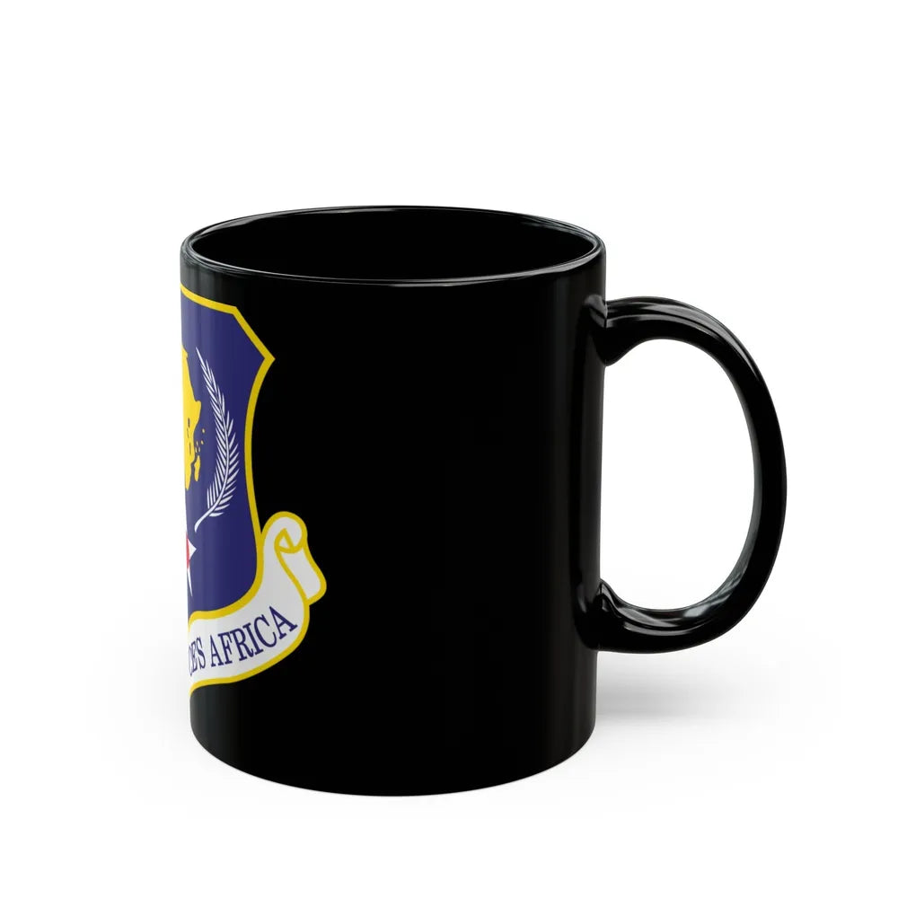 USAF Africa (U.S. Air Force) Black Coffee Mug-Go Mug Yourself