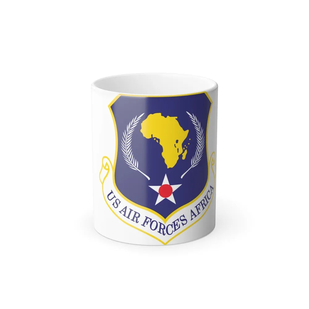 USAF Africa (U.S. Air Force) Color Changing Coffee Mug-11oz-Go Mug Yourself
