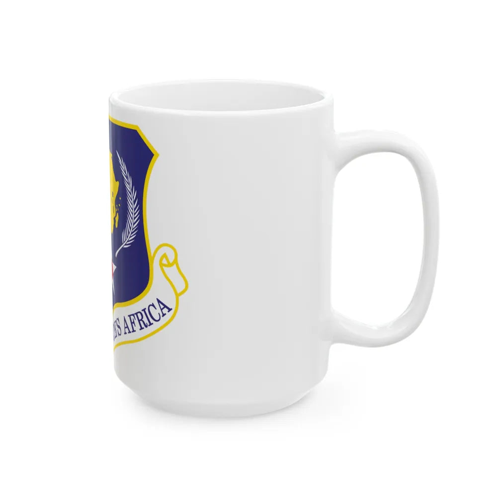 USAF Africa (U.S. Air Force) White Coffee Mug-Go Mug Yourself