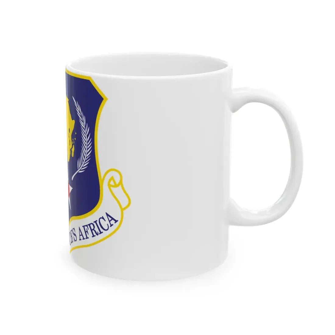 USAF Africa (U.S. Air Force) White Coffee Mug - Go Mug Yourself