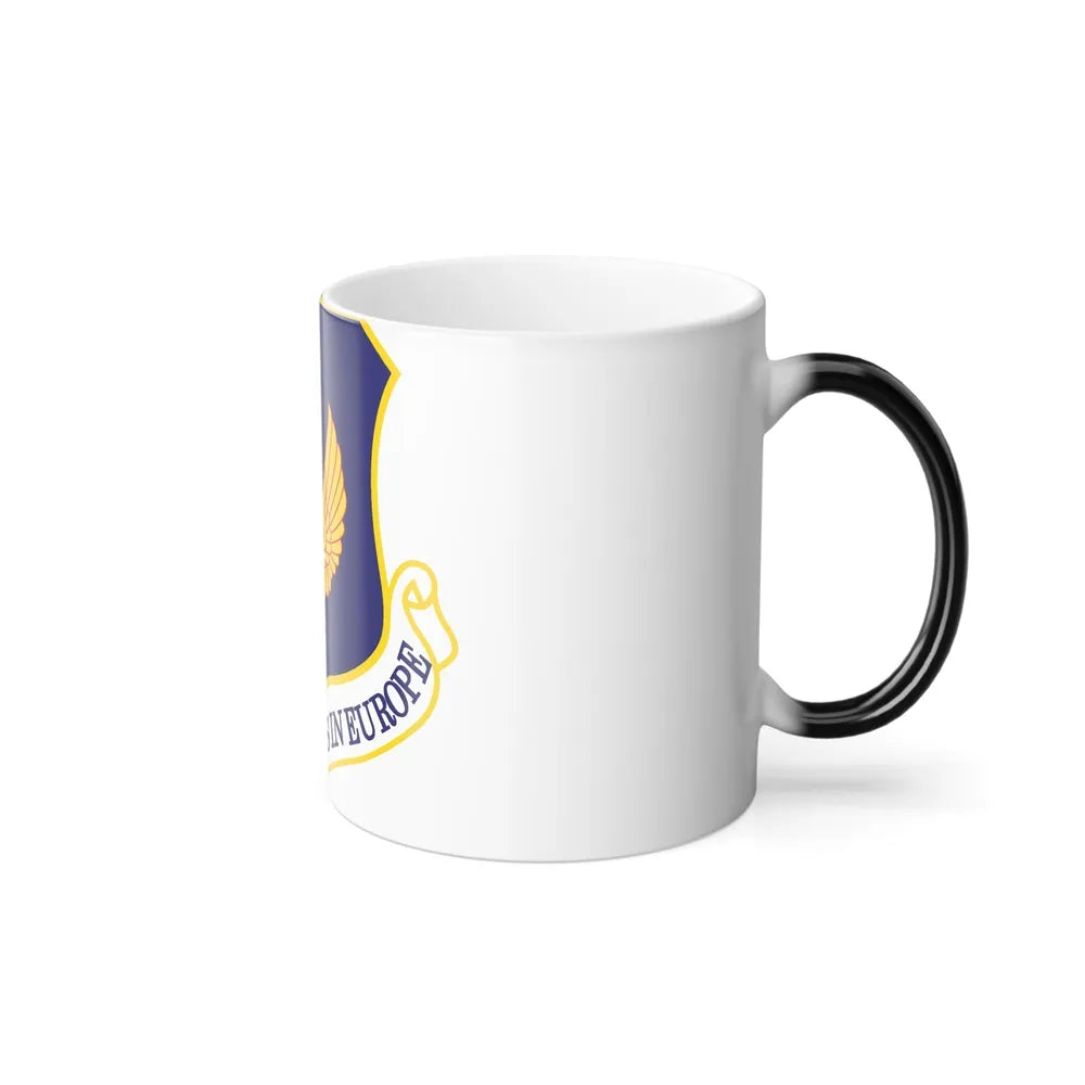 USAF in Europe (U.S. Air Force) Color Changing Coffee Mug-Go Mug Yourself