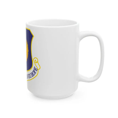 USAF in Europe (U.S. Air Force) White Coffee Mug-Go Mug Yourself