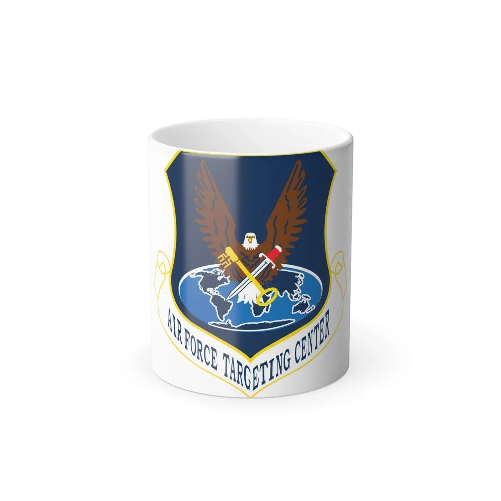 USAF Targeting Center Eagles (U.S. Air Force) Color Changing Coffee Mug-11oz-Go Mug Yourself