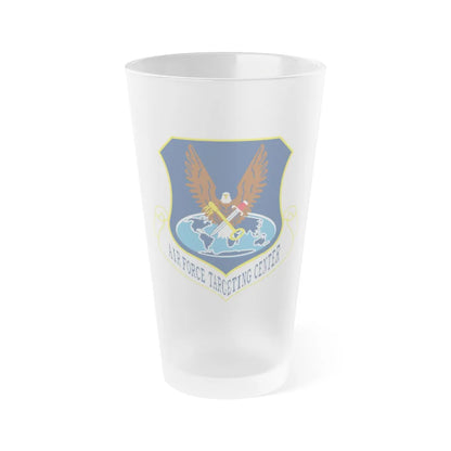 USAF Targeting Center Eagles (U.S. Air Force) Frosted Pint Glass 16oz-16oz-Frosted-Go Mug Yourself