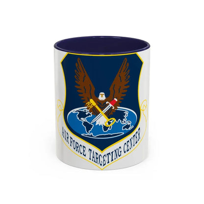 USAF Targeting Center Eagles (U.S. Air Force) Accent Coffee Mug 11oz Navy - Go Mug Yourself