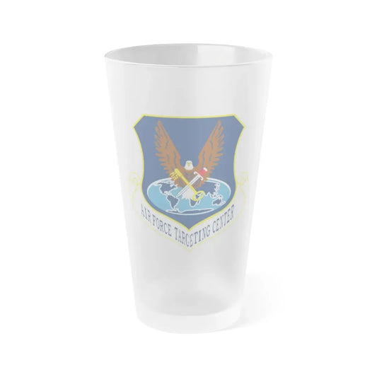 USAF Targeting Center Eagles (U.S. Air Force) Frosted Pint Glass 16oz 16oz Frosted - Go Mug Yourself