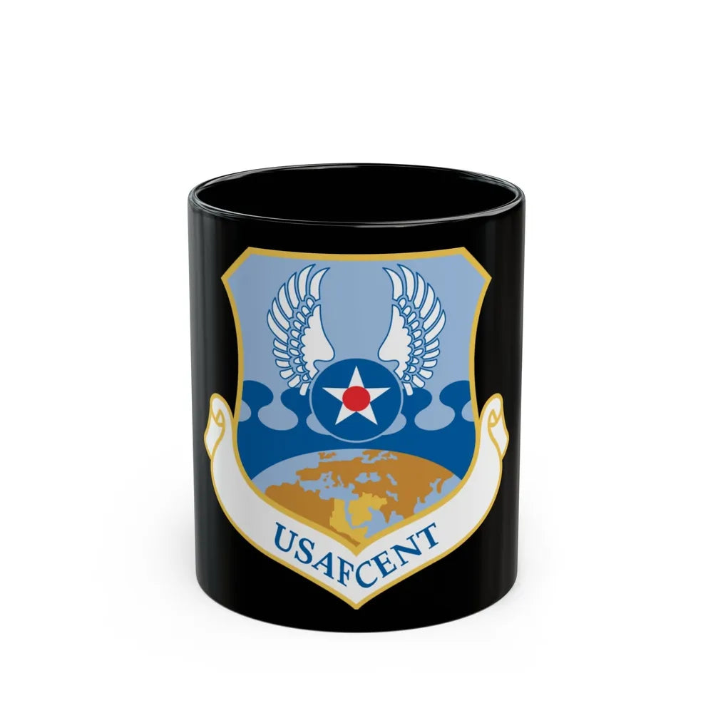 USAFCENT (U.S. Air Force) Black Coffee Mug-11oz-Go Mug Yourself