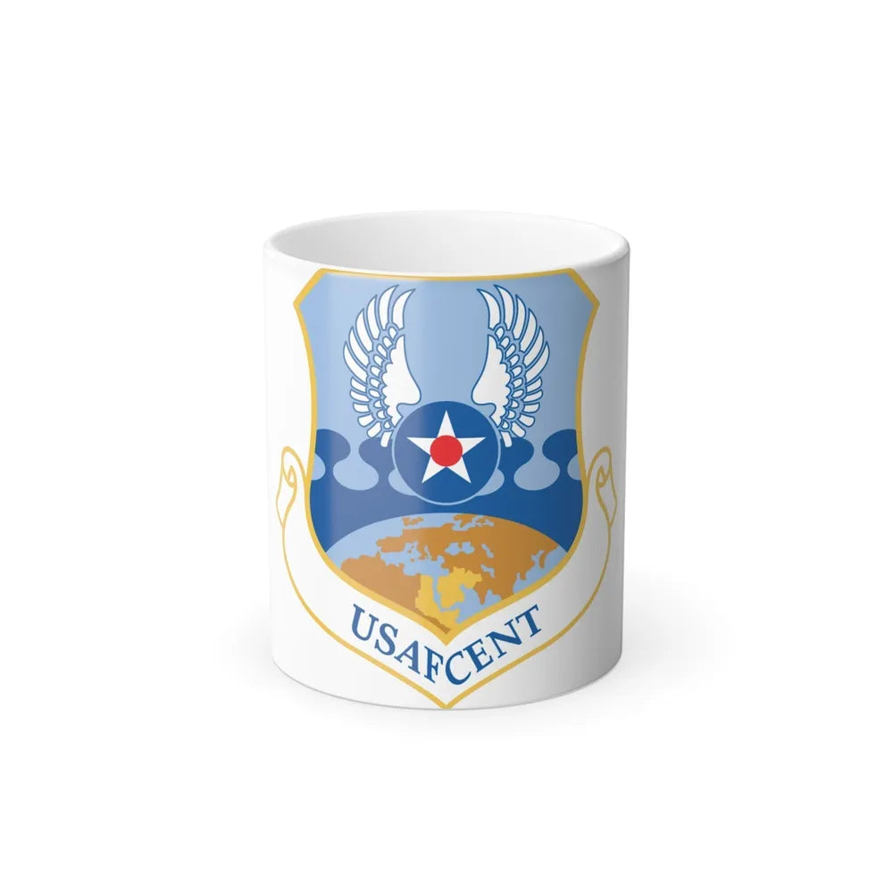USAFCENT (U.S. Air Force) Color Changing Coffee Mug-11oz-Go Mug Yourself