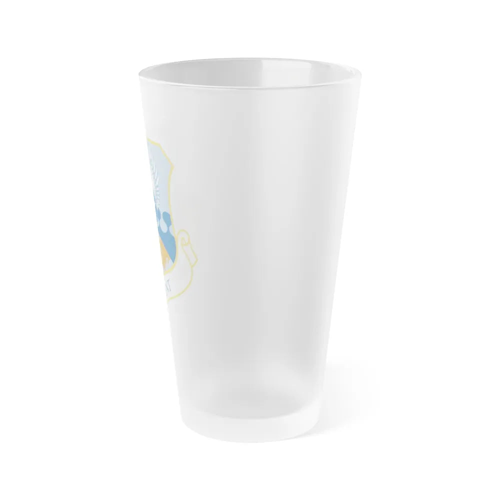 USAFCENT (U.S. Air Force) Frosted Pint Glass 16oz-Go Mug Yourself