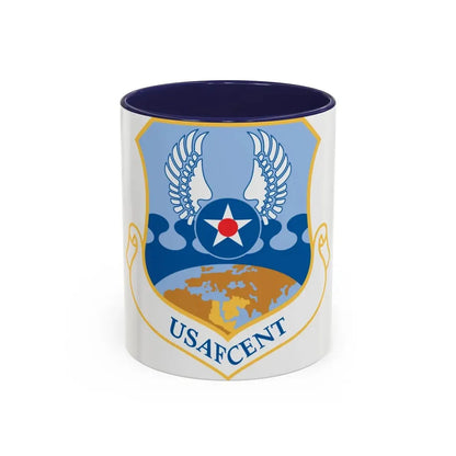 USAFCENT (U.S. Air Force) Accent Coffee Mug 11oz Navy - Go Mug Yourself