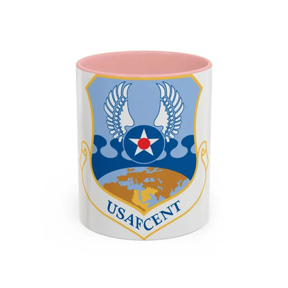 USAFCENT (U.S. Air Force) Accent Coffee Mug 11oz Pink - Go Mug Yourself