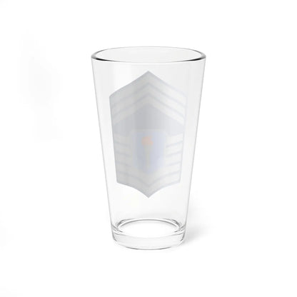 USAFJROTC CMS (United States) (Military Rank) Pint Glass 16oz - Go Mug Yourself