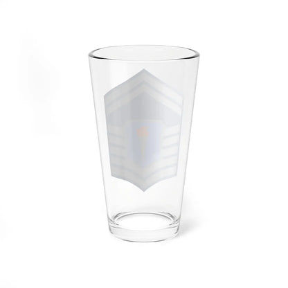 USAFJROTC SMS (United States) (Military Rank) Pint Glass 16oz - Go Mug Yourself