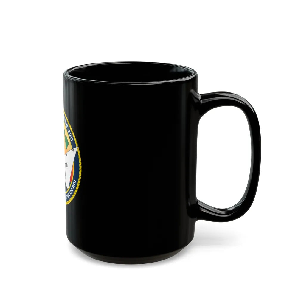 USCCG Sherman (U.S. Coast Guard) Black Coffee Mug-Go Mug Yourself