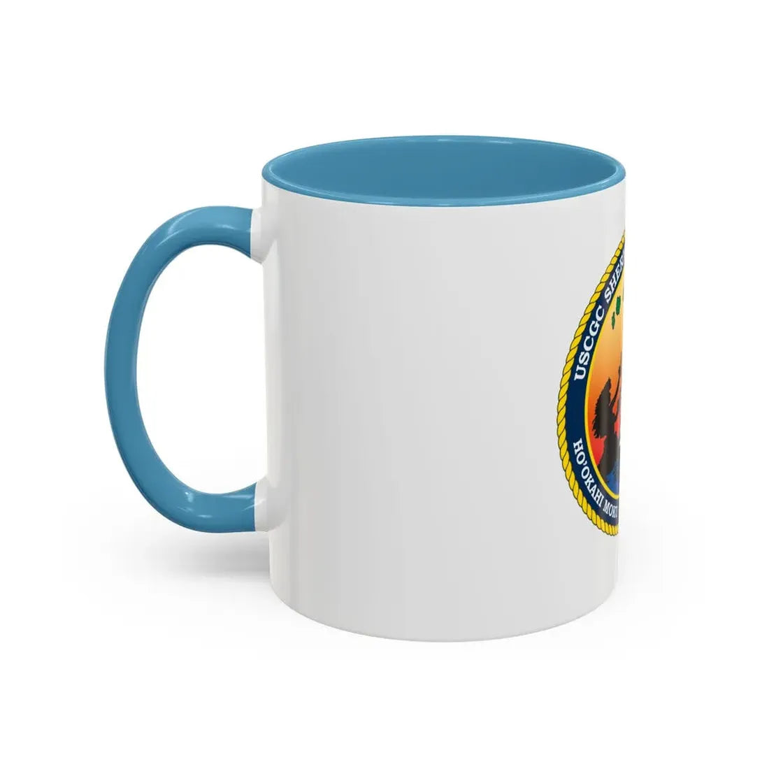 USCCG Sherman (U.S. Coast Guard) Accent Coffee Mug - Go Mug Yourself