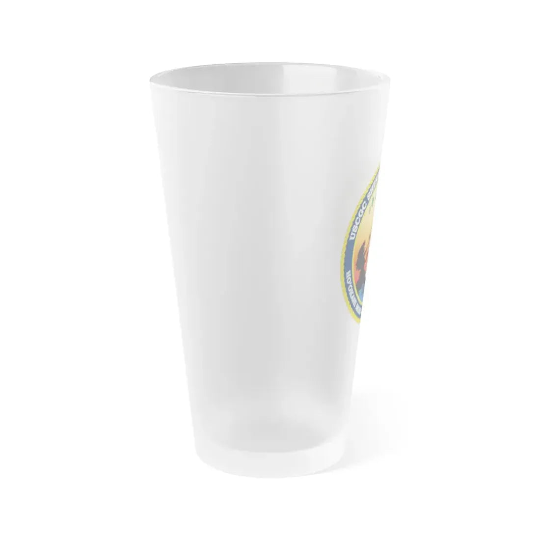 USCCG Sherman (U.S. Coast Guard) Frosted Pint Glass 16oz - Go Mug Yourself