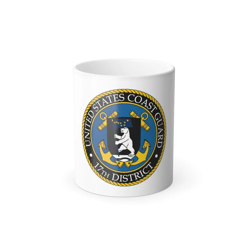 USCG 17th District (U.S. Coast Guard) Color Changing Mug 11oz-11oz-Go Mug Yourself