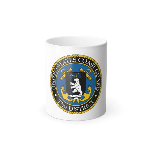 USCG 17th District (U.S. Coast Guard) Color Changing Mug 11oz-11oz-Go Mug Yourself