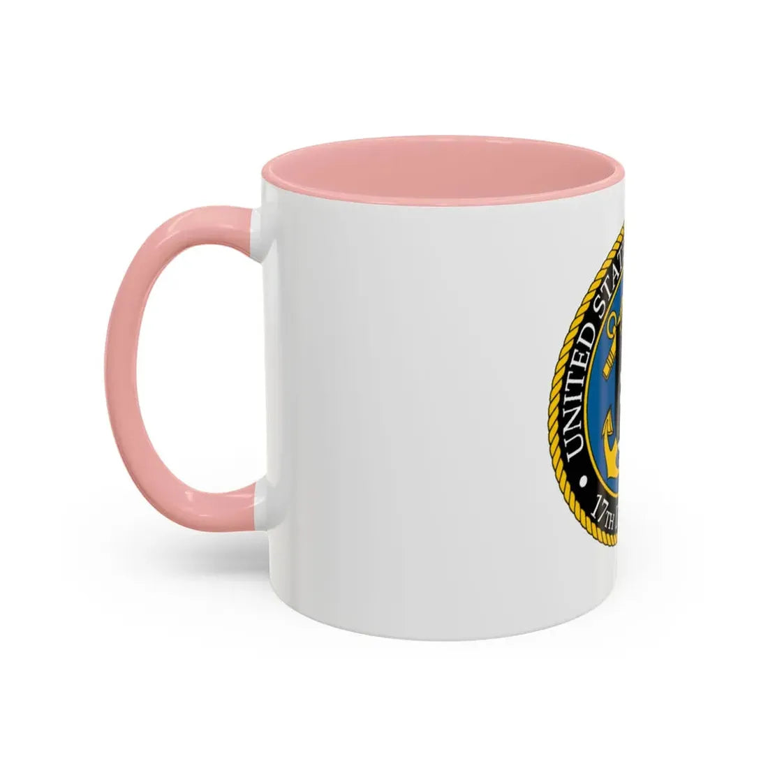 USCG 17th District (U.S. Coast Guard) Accent Coffee Mug - Go Mug Yourself