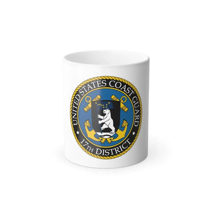 USCG 17th District (U.S. Coast Guard) Color Changing Coffee Mug 11oz - Go Mug Yourself