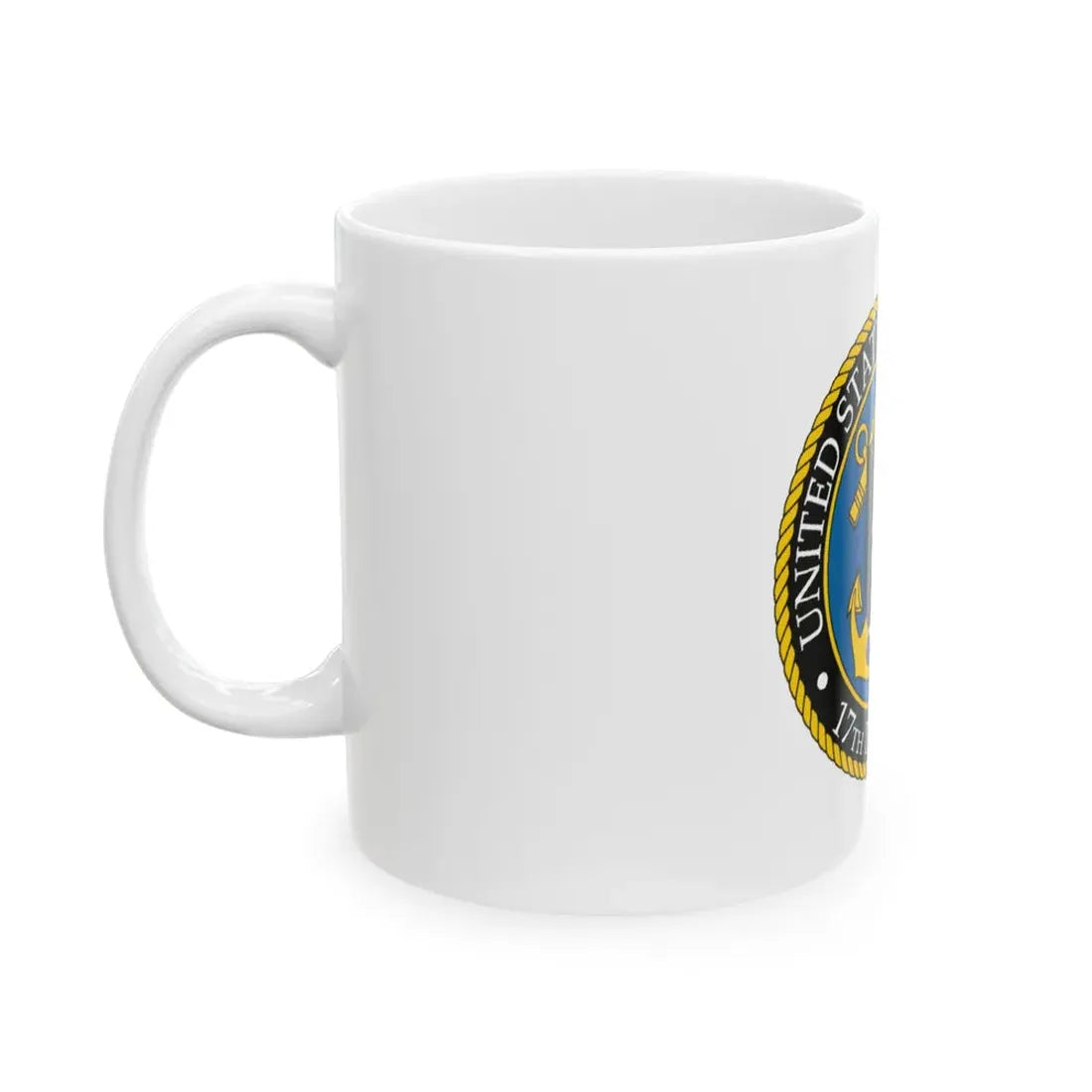 USCG 17th District (U.S. Coast Guard) White Coffee Mug - Go Mug Yourself