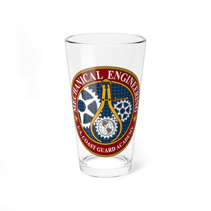 USCG Acad Mech Engineering (U.S. Coast Guard) Pint Glass 16oz-16oz-Go Mug Yourself