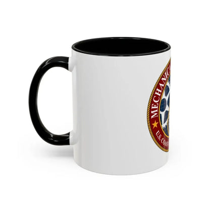 USCG Acad Mech Engineering (U.S. Coast Guard) Accent Coffee Mug - Go Mug Yourself