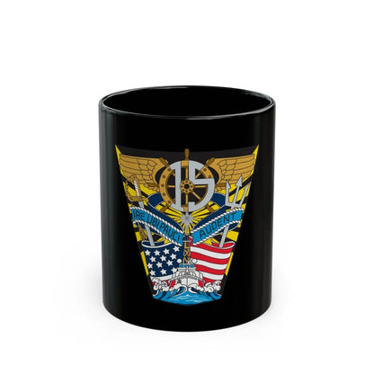 USCG Academy Audet (U.S. Coast Guard) Black Coffee Mug-11oz-Go Mug Yourself