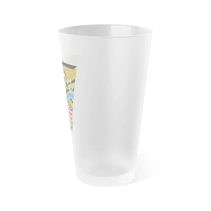 USCG Academy Audet (U.S. Coast Guard) Frosted Pint Glass 16oz - Go Mug Yourself