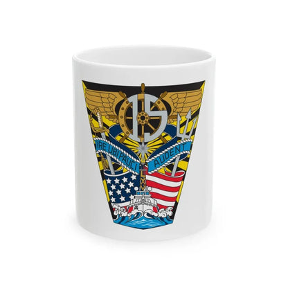 USCG Academy Audet (U.S. Coast Guard) White Coffee Mug 11oz - Go Mug Yourself