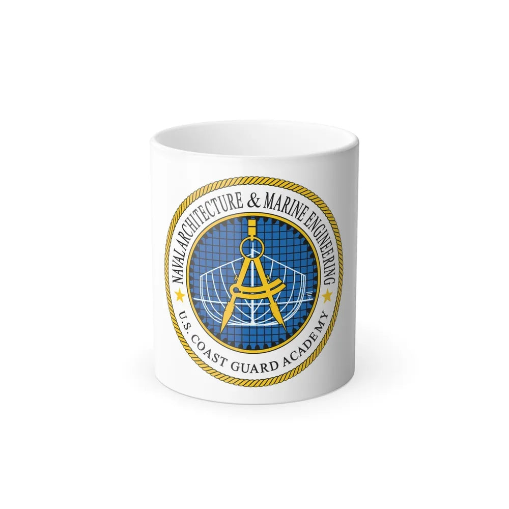 USCG Academy NA&ME (U.S. Coast Guard) Color Changing Mug 11oz-11oz-Go Mug Yourself