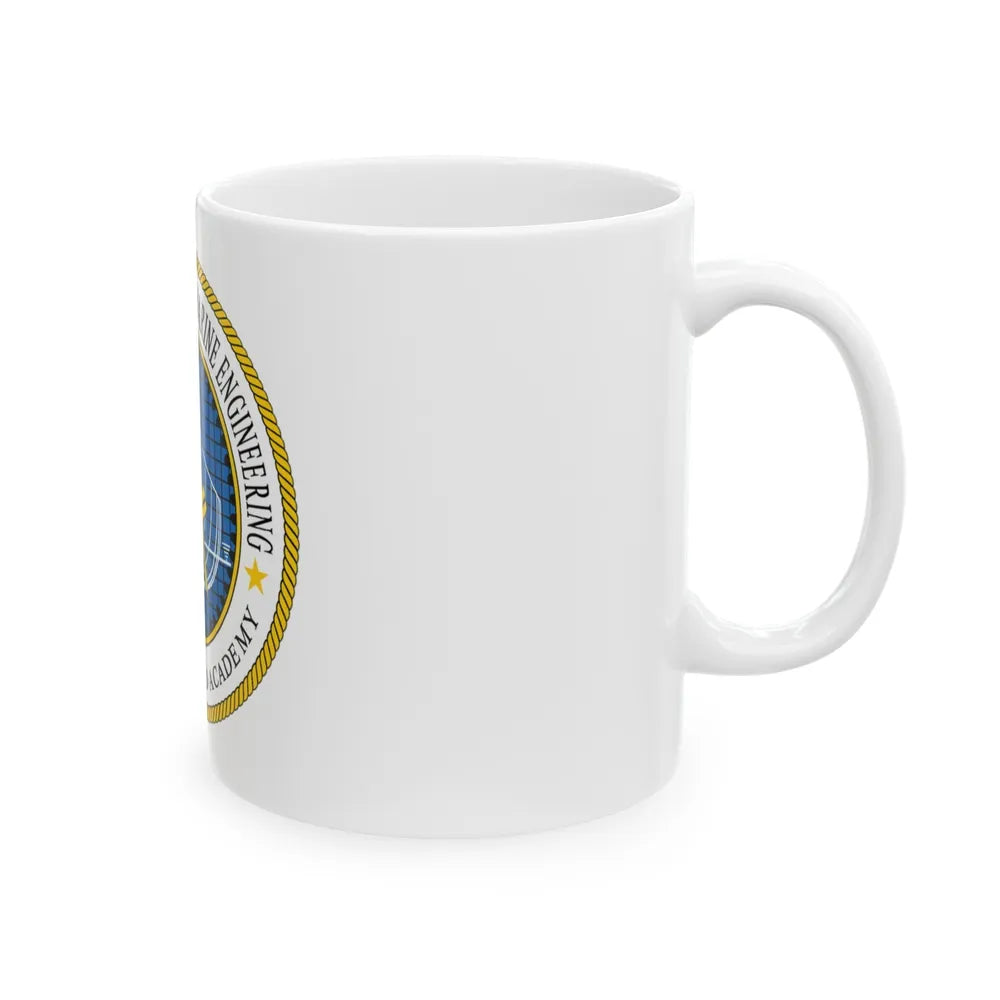 USCG Academy NA&ME (U.S. Coast Guard) White Coffee Mug-Go Mug Yourself