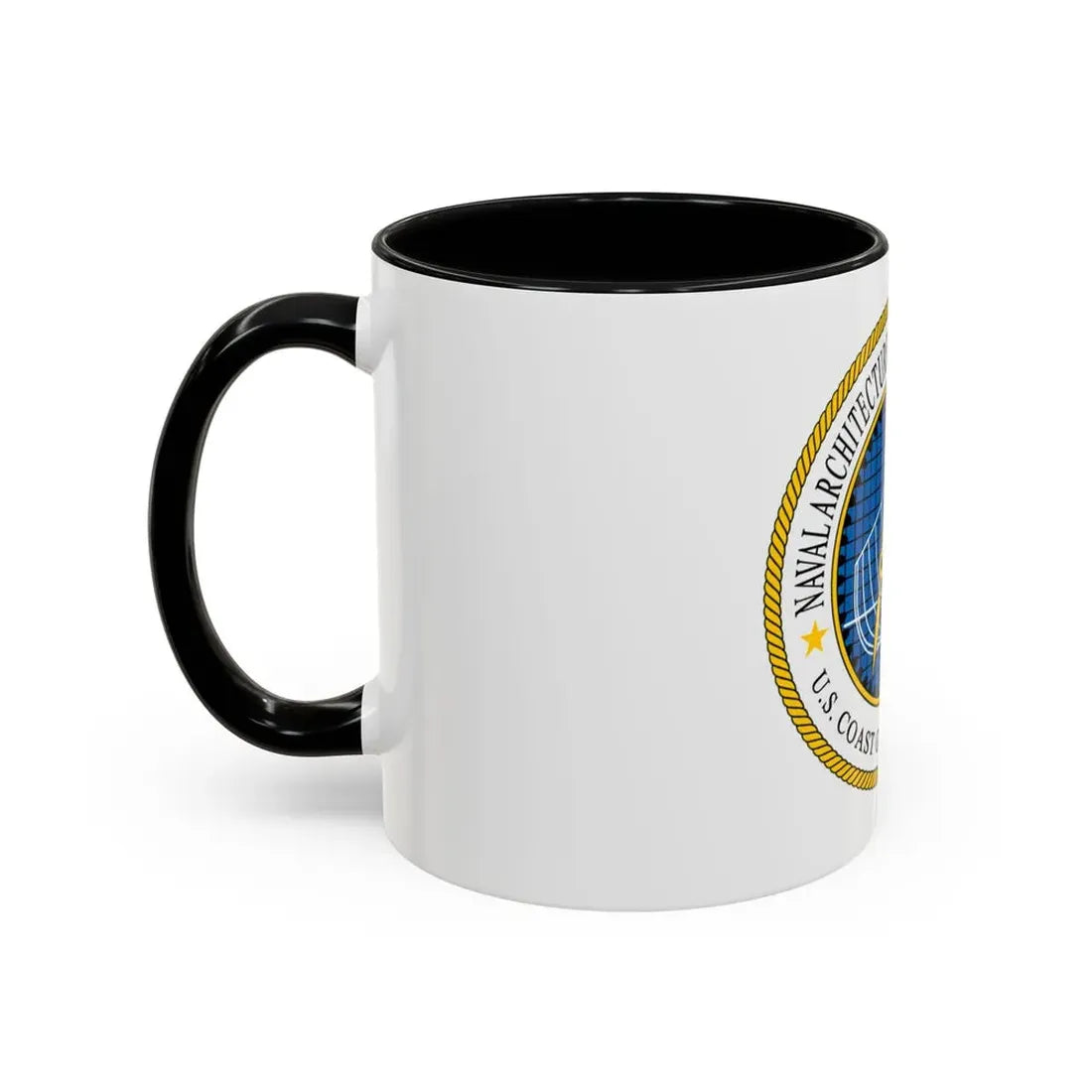 USCG Academy NA&ME (U.S. Coast Guard) Accent Coffee Mug - Go Mug Yourself