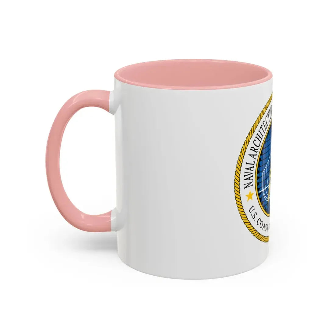 USCG Academy NA&ME (U.S. Coast Guard) Accent Coffee Mug - Go Mug Yourself