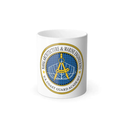 USCG Academy NA&ME (U.S. Coast Guard) Color Changing Coffee Mug 11oz - Go Mug Yourself
