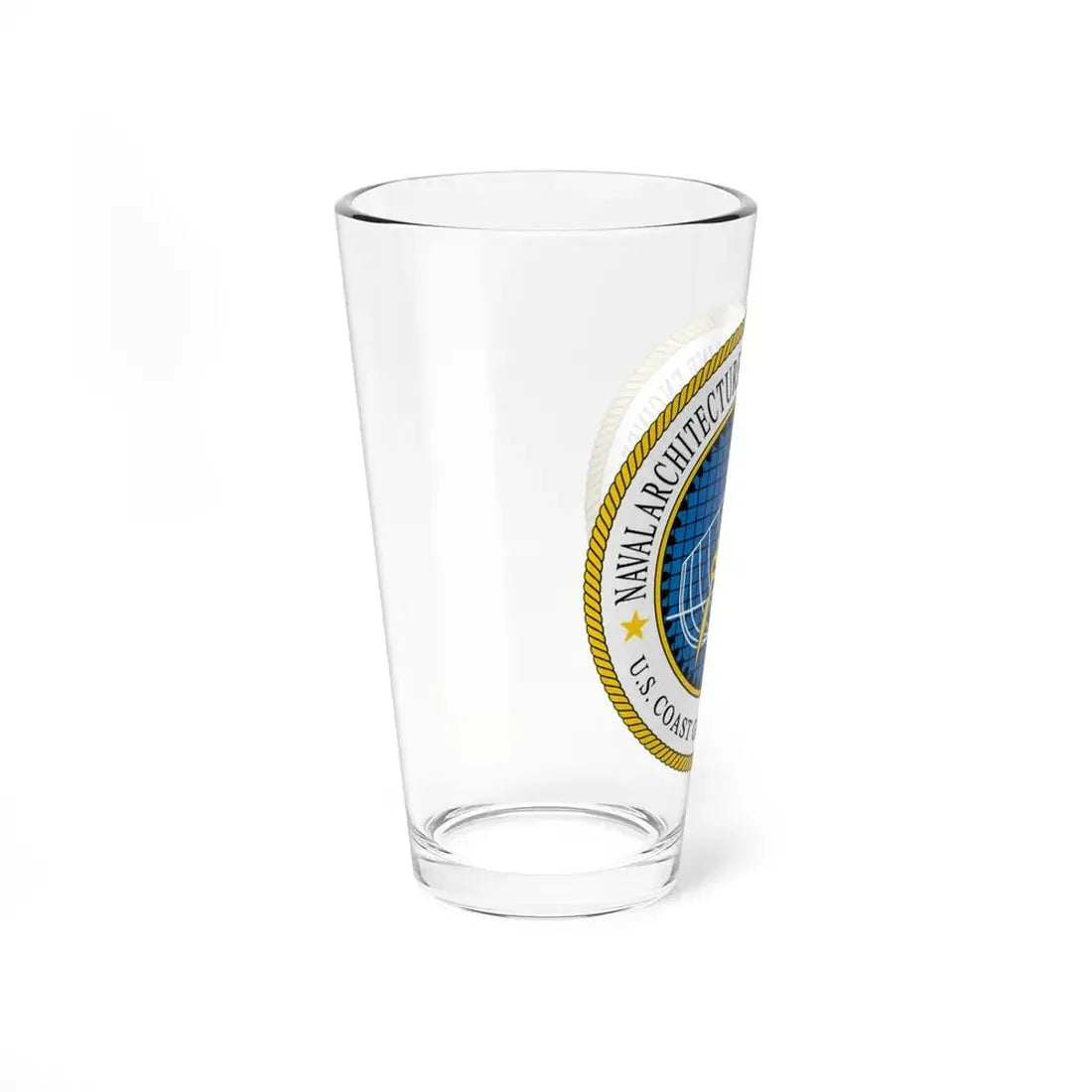 USCG Academy NA&ME (U.S. Coast Guard) Pint Glass 16oz - Go Mug Yourself