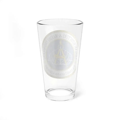 USCG Academy NA&ME (U.S. Coast Guard) Pint Glass 16oz - Go Mug Yourself