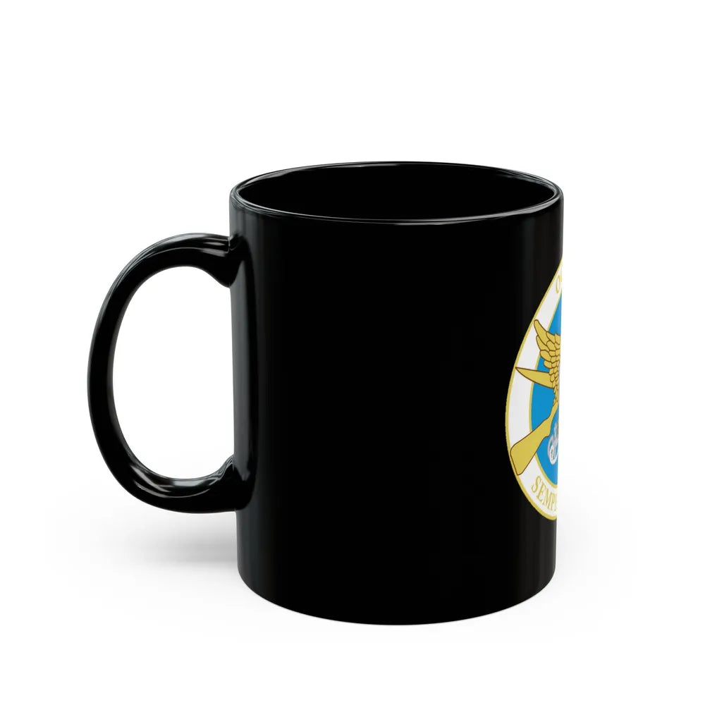 USCG Academy OCS 2 211 (U.S. Coast Guard) Black Coffee Mug-Go Mug Yourself