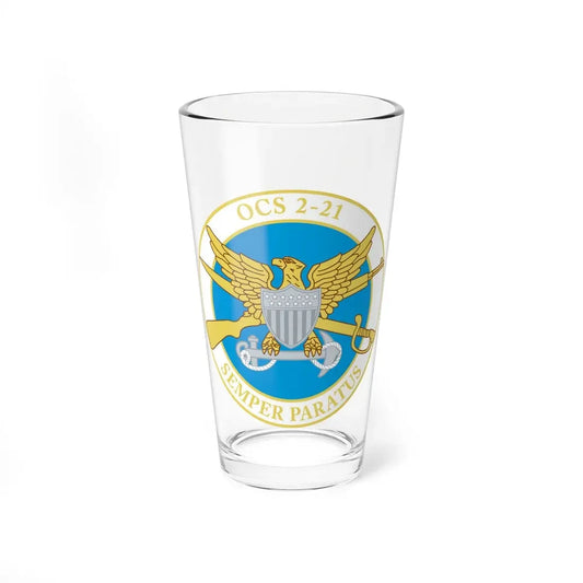 USCG Academy OCS 2 211 (U.S. Coast Guard) Pint Glass 16oz 16oz - Go Mug Yourself