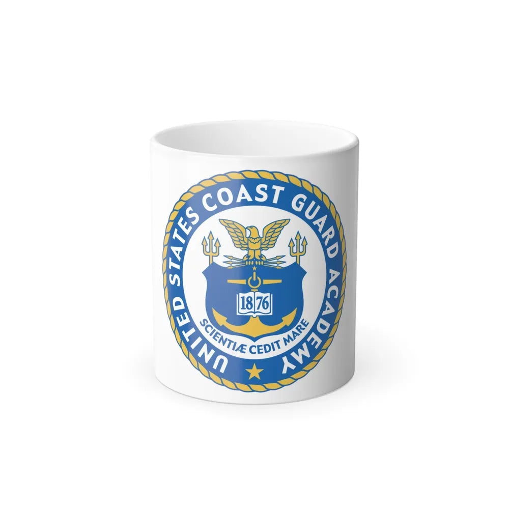 USCG Academy (U.S. Coast Guard) Color Changing Mug 11oz-11oz-Go Mug Yourself