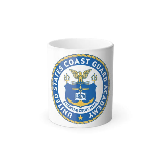 USCG Academy (U.S. Coast Guard) Color Changing Mug 11oz-11oz-Go Mug Yourself