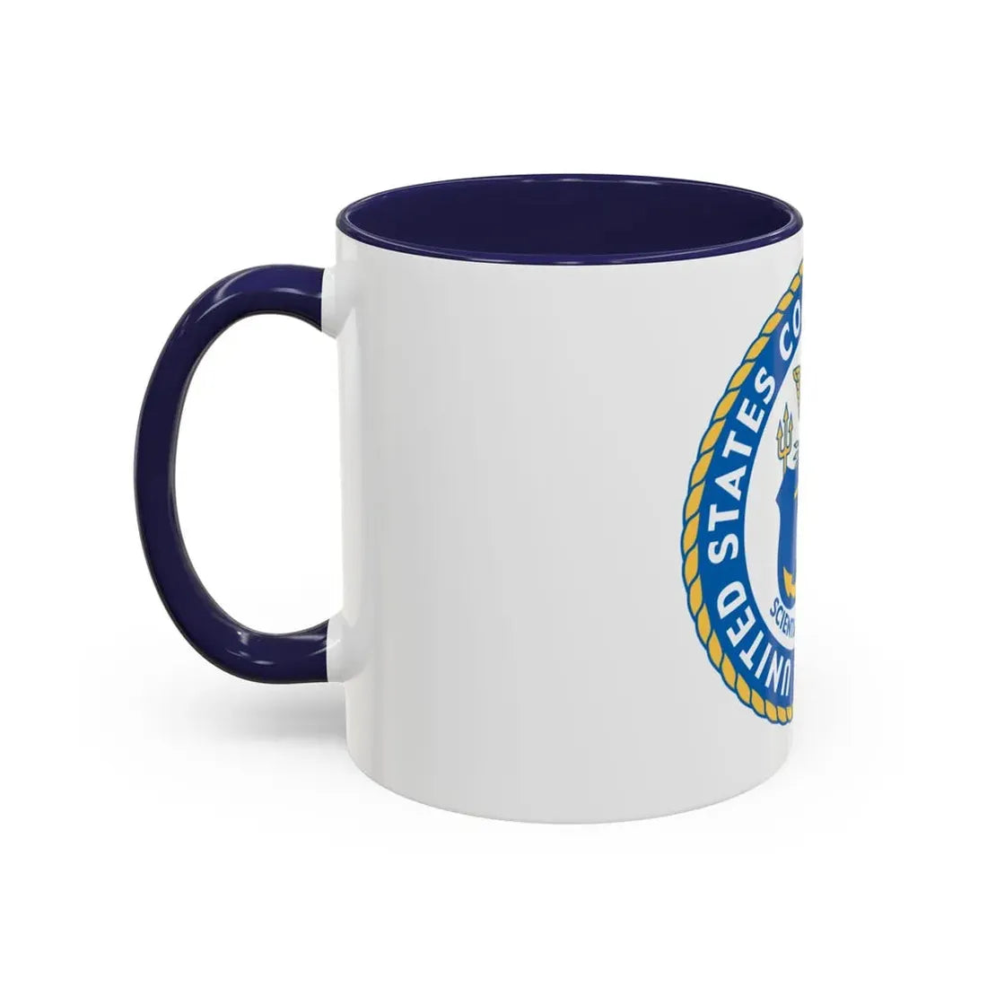 USCG Academy (U.S. Coast Guard) Accent Coffee Mug - Go Mug Yourself