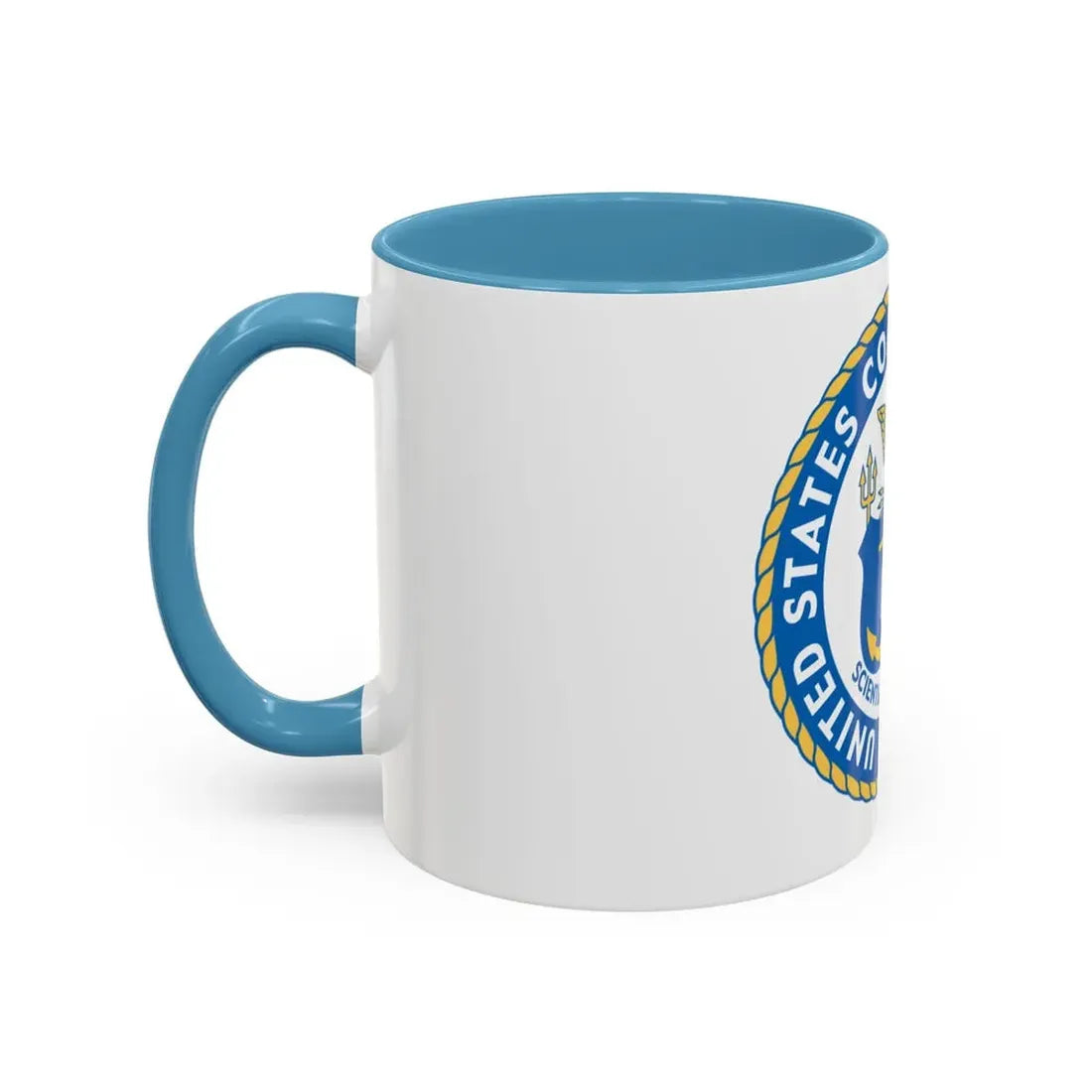 USCG Academy (U.S. Coast Guard) Accent Coffee Mug - Go Mug Yourself