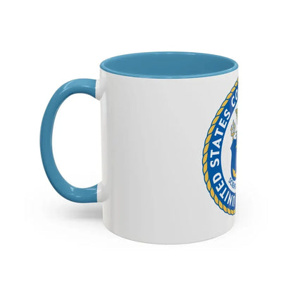 USCG Academy (U.S. Coast Guard) Accent Coffee Mug - Go Mug Yourself