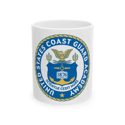 USCG Academy (U.S. Coast Guard) White Coffee Mug 11oz - Go Mug Yourself