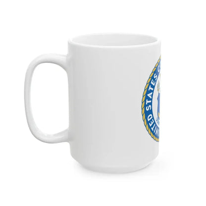 USCG Academy (U.S. Coast Guard) White Coffee Mug - Go Mug Yourself